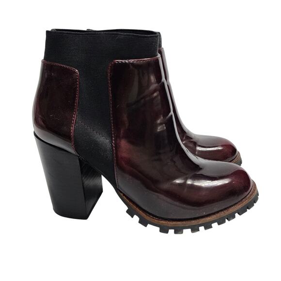 Steve Madden 7.5 Dark Red Boots - Picture 1 of 9